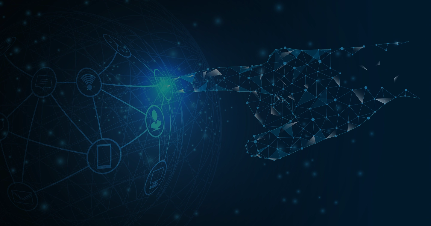 Grafica di sfondo della pagina contatti di Olutrixon